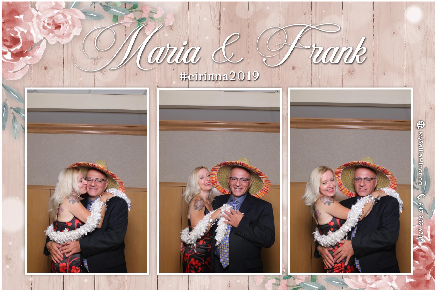 Wedding of Frank and Maria  | View more photos from the event at gallery.myselfiemirror.ca/u/romanmyselfiemirrorca/Wedding-of-Frank-and-Maria